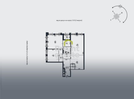 Продажа 4-комнатной квартиры в жилом комплексе Садовые Кварталы. ID 15731