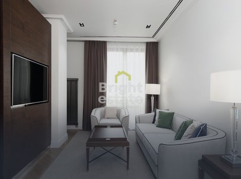 Арендовать апартаменты в стиле минимализм в Four Seasons. ID 17183