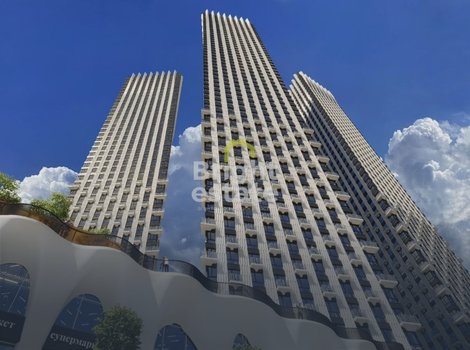 Купить 3-комнатную квартиру без отделки в ЖК Wellton Towers. ID 20863