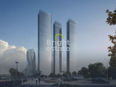 Купить 5-комнатную квартиру в комплексе небоскребов Capital Towers, ЦАО. ID 21245