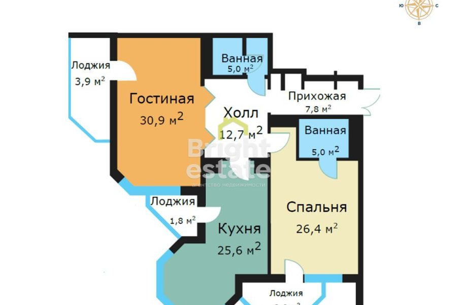 Продается квартира 117,1 кв.м. в жилом комплексе Вавилово, ЮЗАО. ID 13748