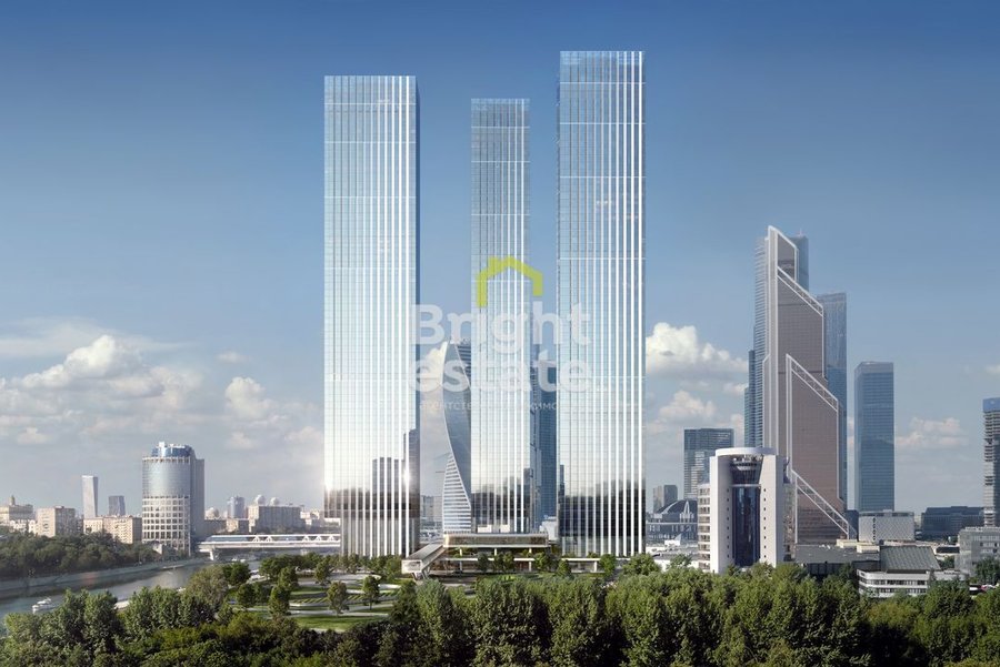 Купить 2-комнатную квартиру в комплексе небоскребов Capital Towers. ID 19759