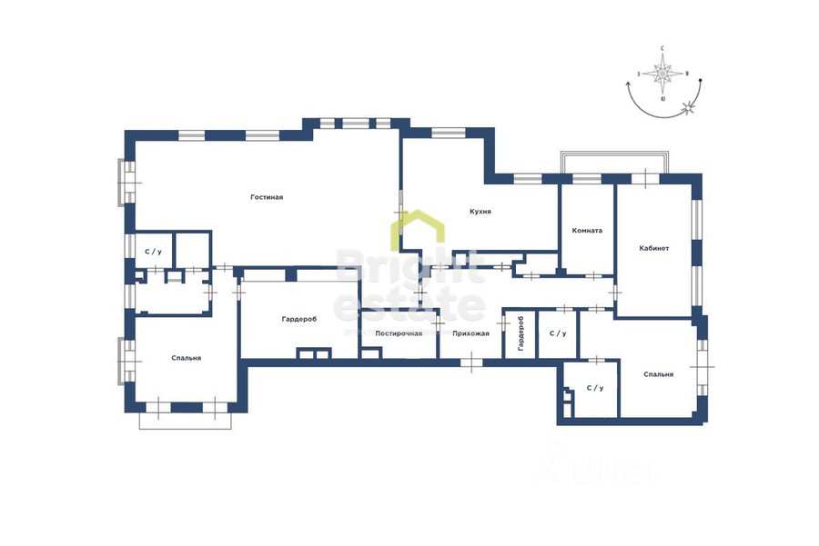 Knightsbridge Private Park. Продажа квартиры 340 кв.м. в премиальном комплексе. ID 20397